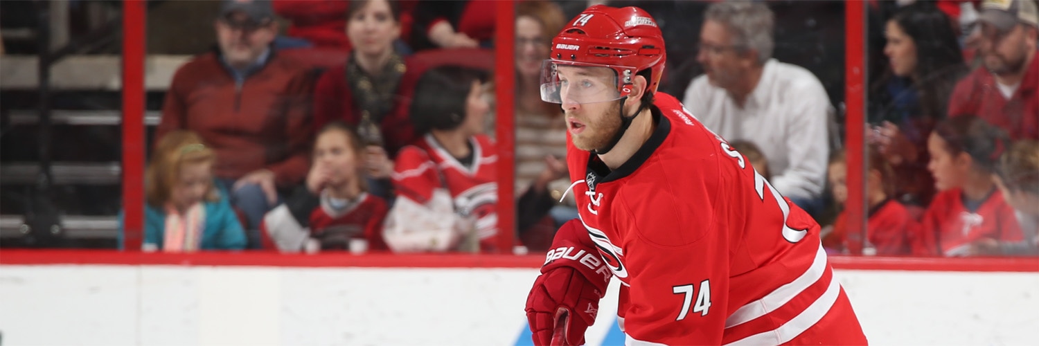 Jaccob Slavin Action Shot