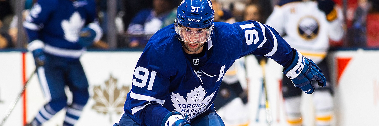 John Tavares Action Shot
