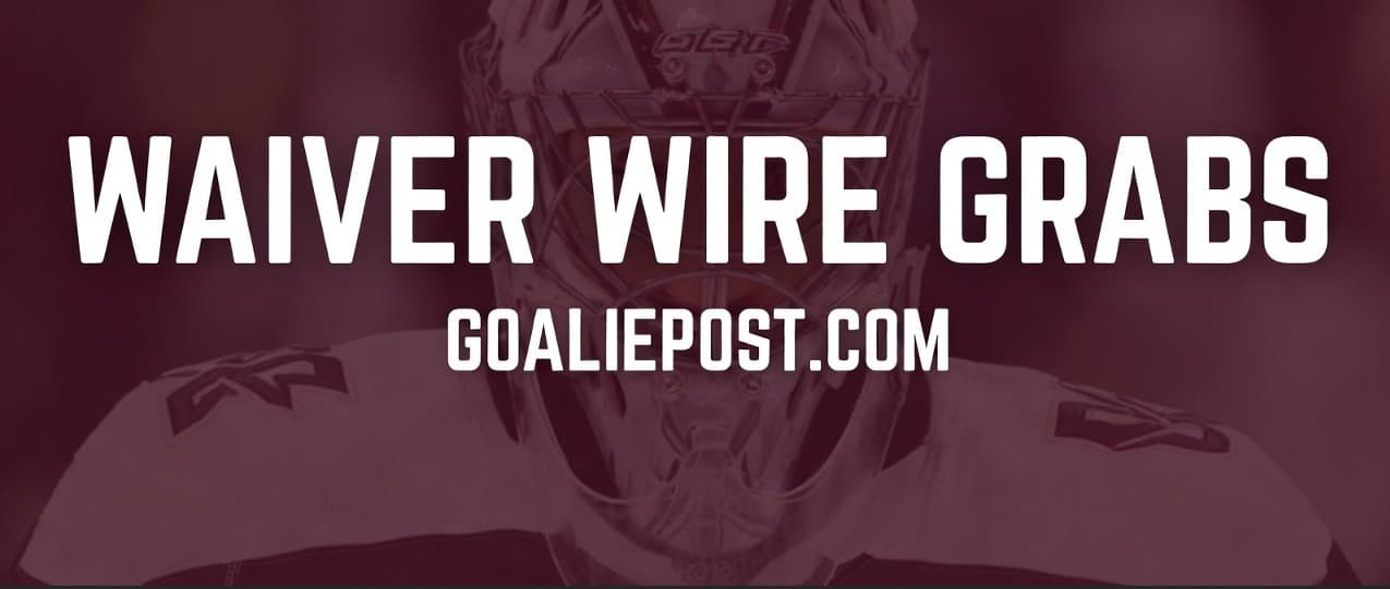 Weekend Waiver Wire