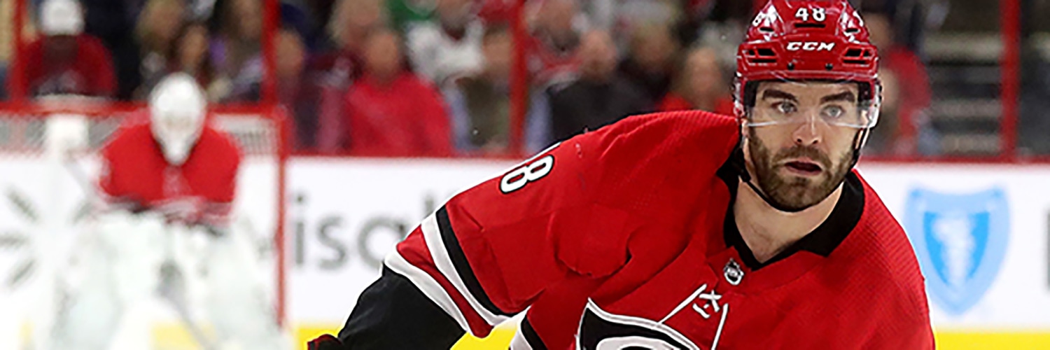 Jordan Martinook Action Shot