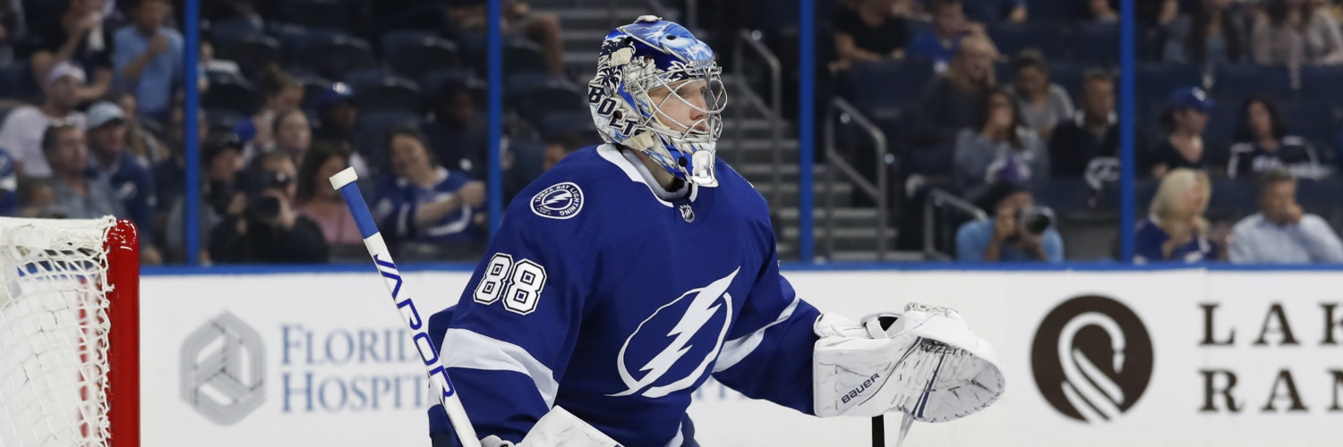 Andrei Vasilevskiy Action Shot