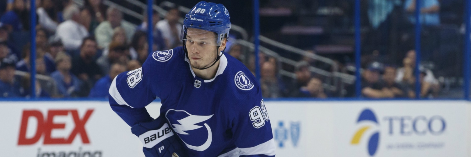 Mikhail Sergachev Action Shot
