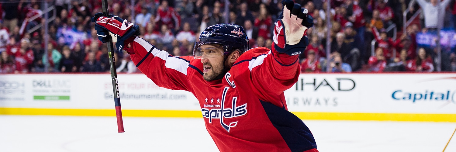 Alex Ovechkin Action Shot