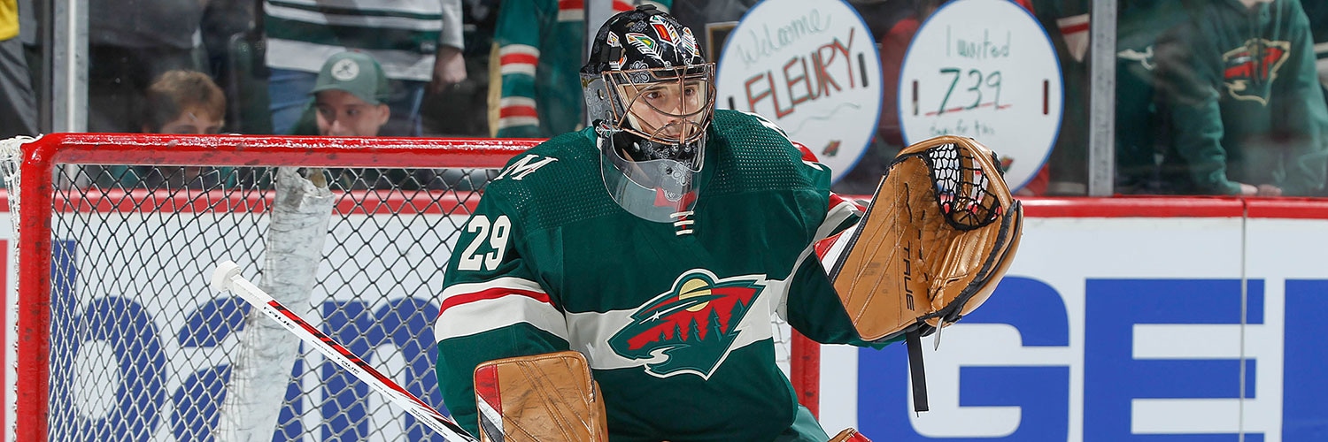 Marc-Andre Fleury Action Shot