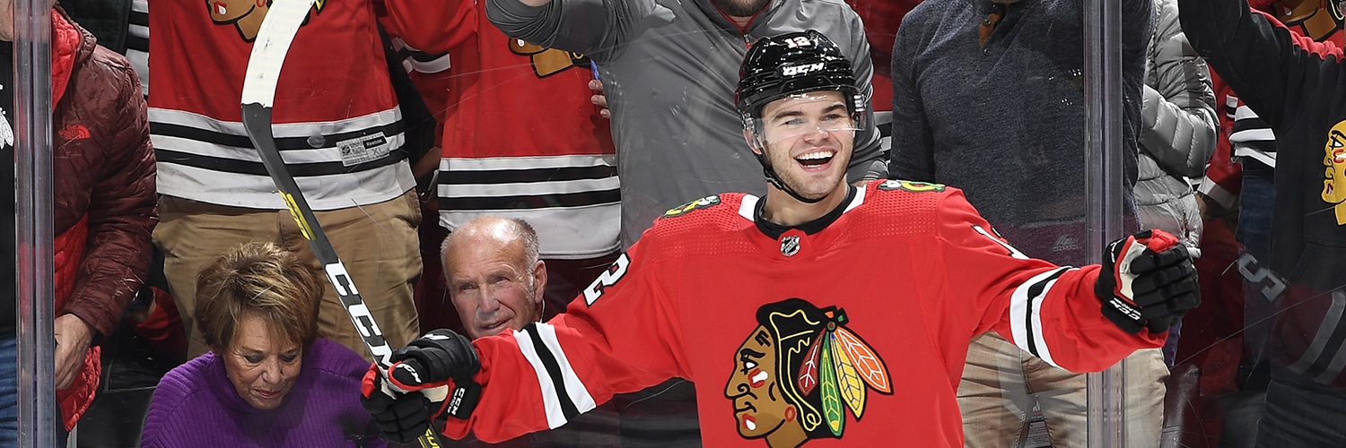 Alex DeBrincat Action Shot