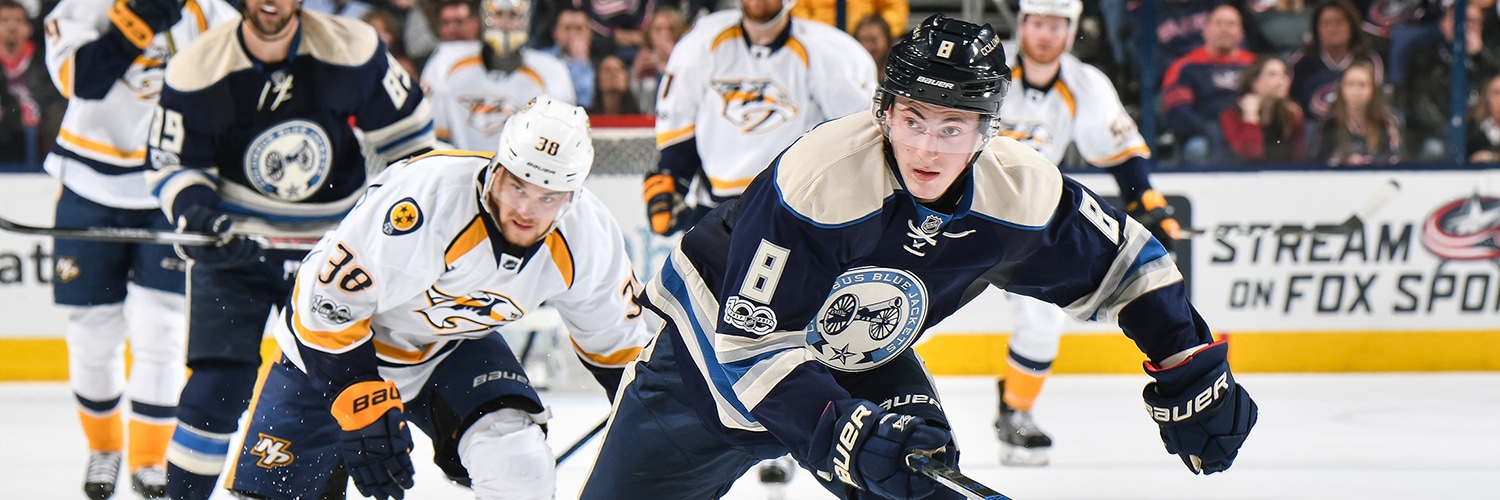 Zach Werenski Action Shot