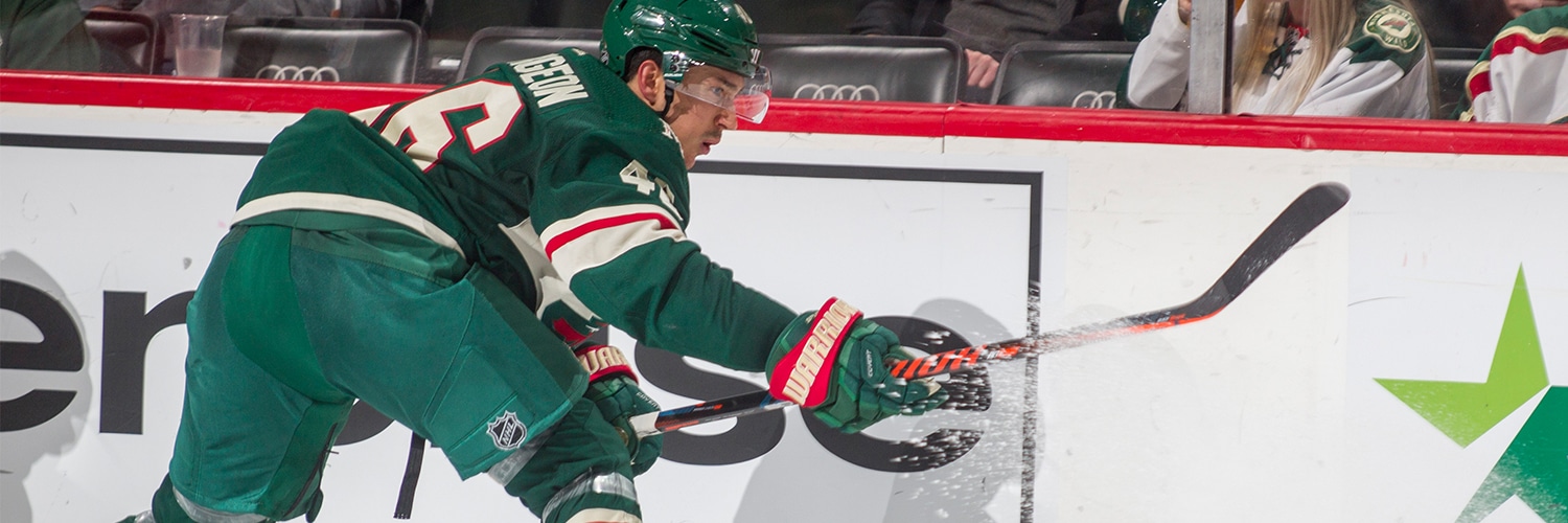 Jared Spurgeon Action Shot