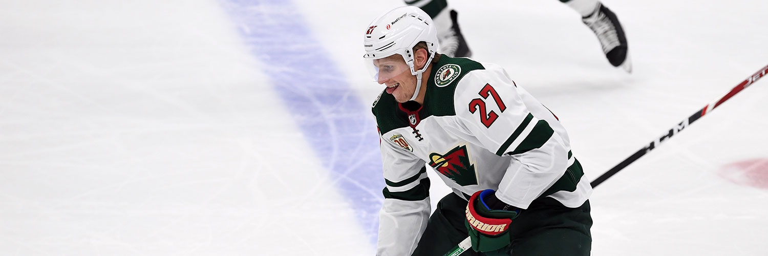 Nick Bjugstad Action Shot