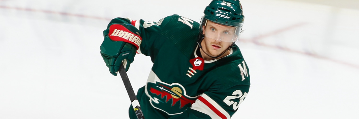Jonas Brodin Action Shot