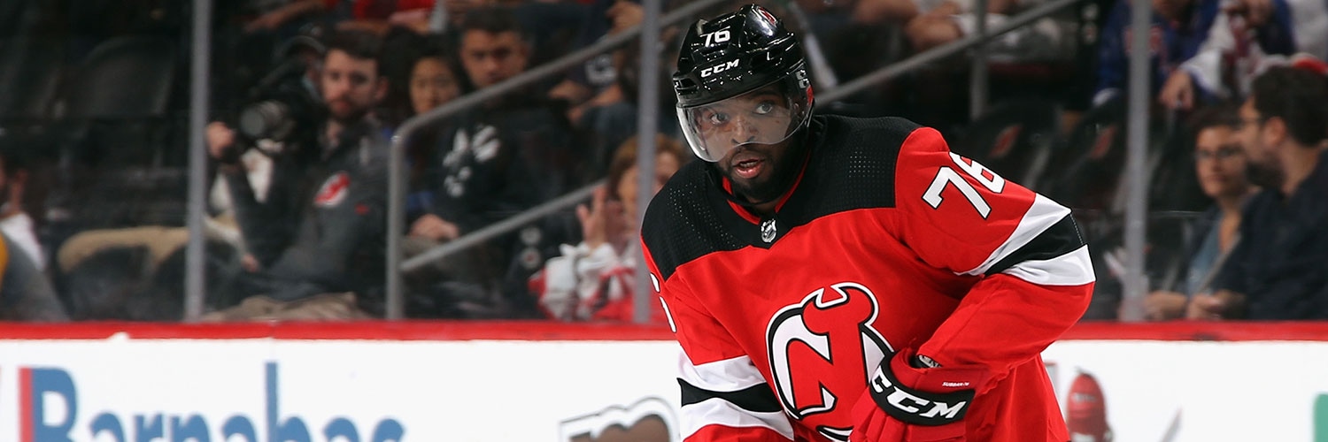 P.K. Subban Action Shot